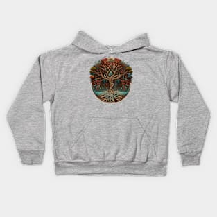 Tree of Life - Designs for a Green Future Kids Hoodie